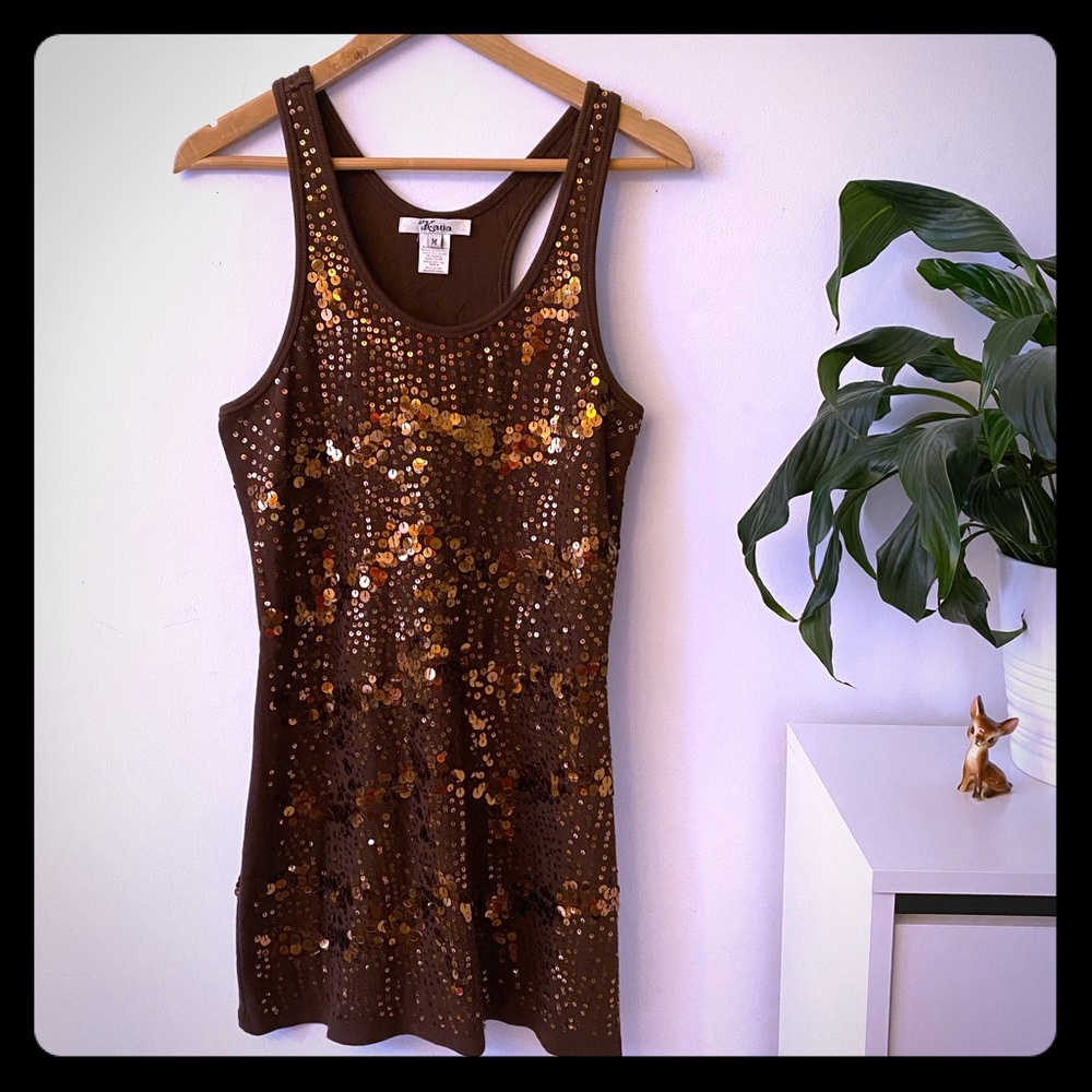 Katia sequined tank dress